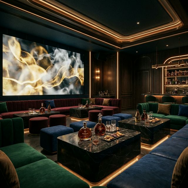 여수 가라오케 프리미엄 VVIP 라운지 실제 시설